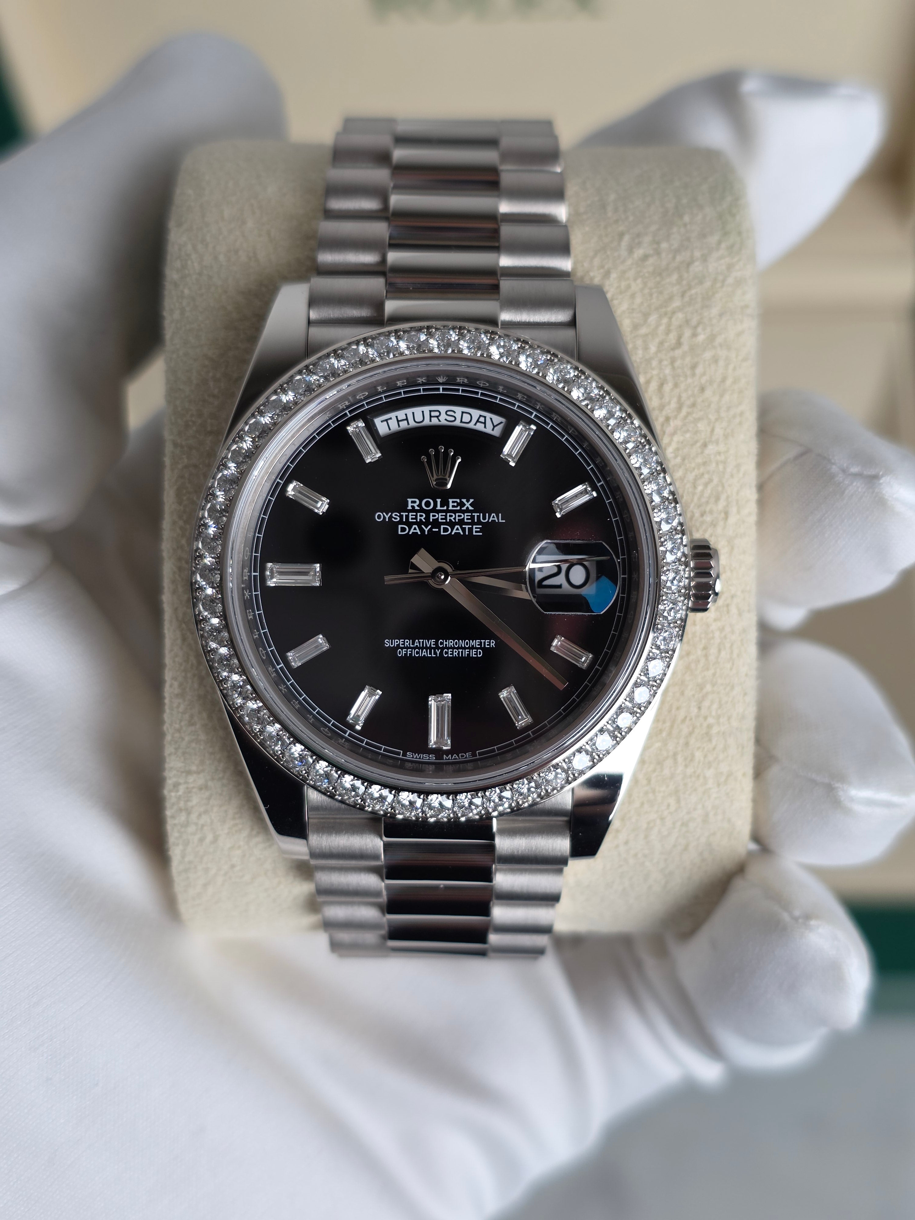 Rolex Day Date White Gold