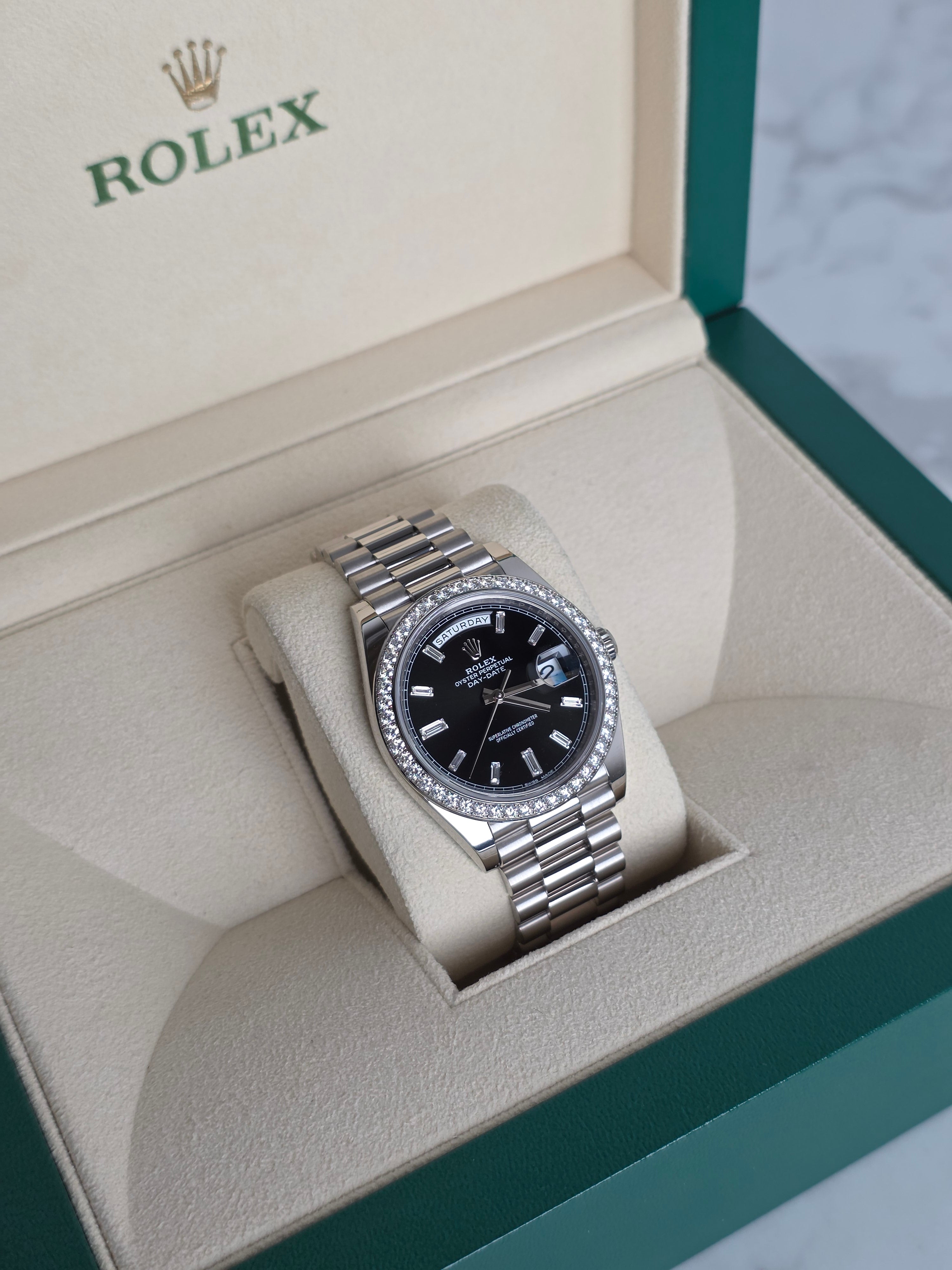 Rolex Day Date White Gold