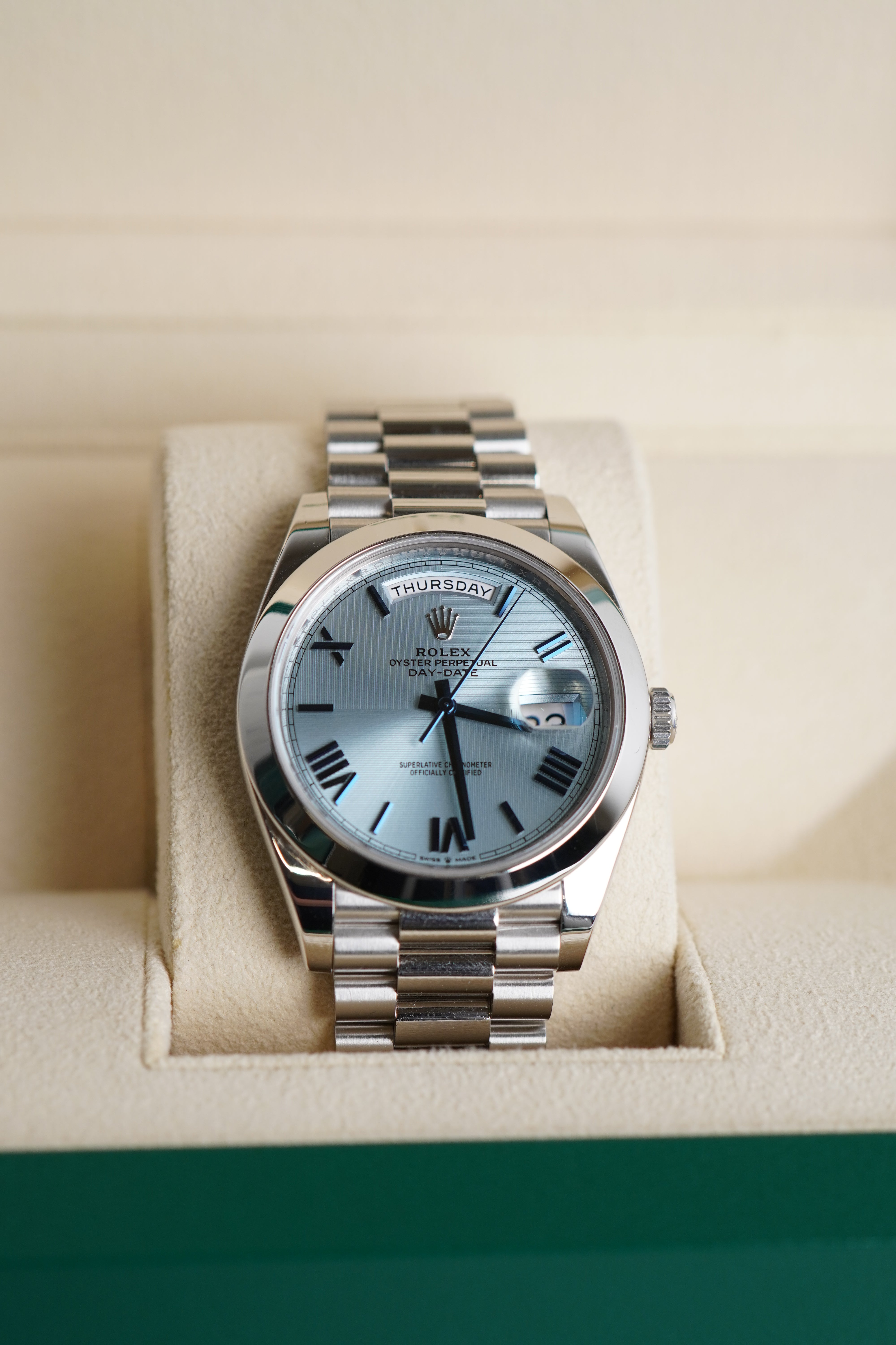 Rolex DayDate 40 Platinum