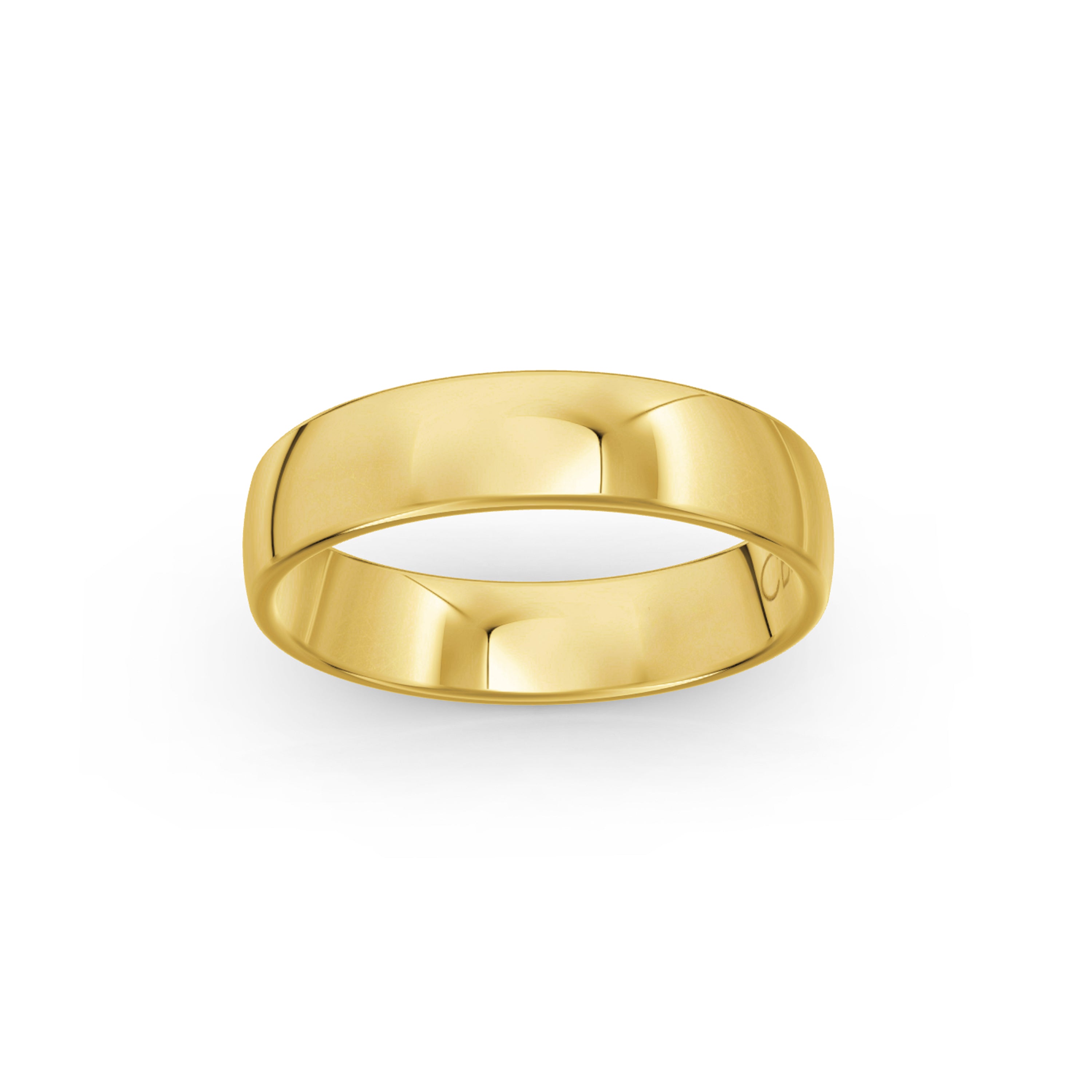 Classic Rounded 6mm Wedding Band