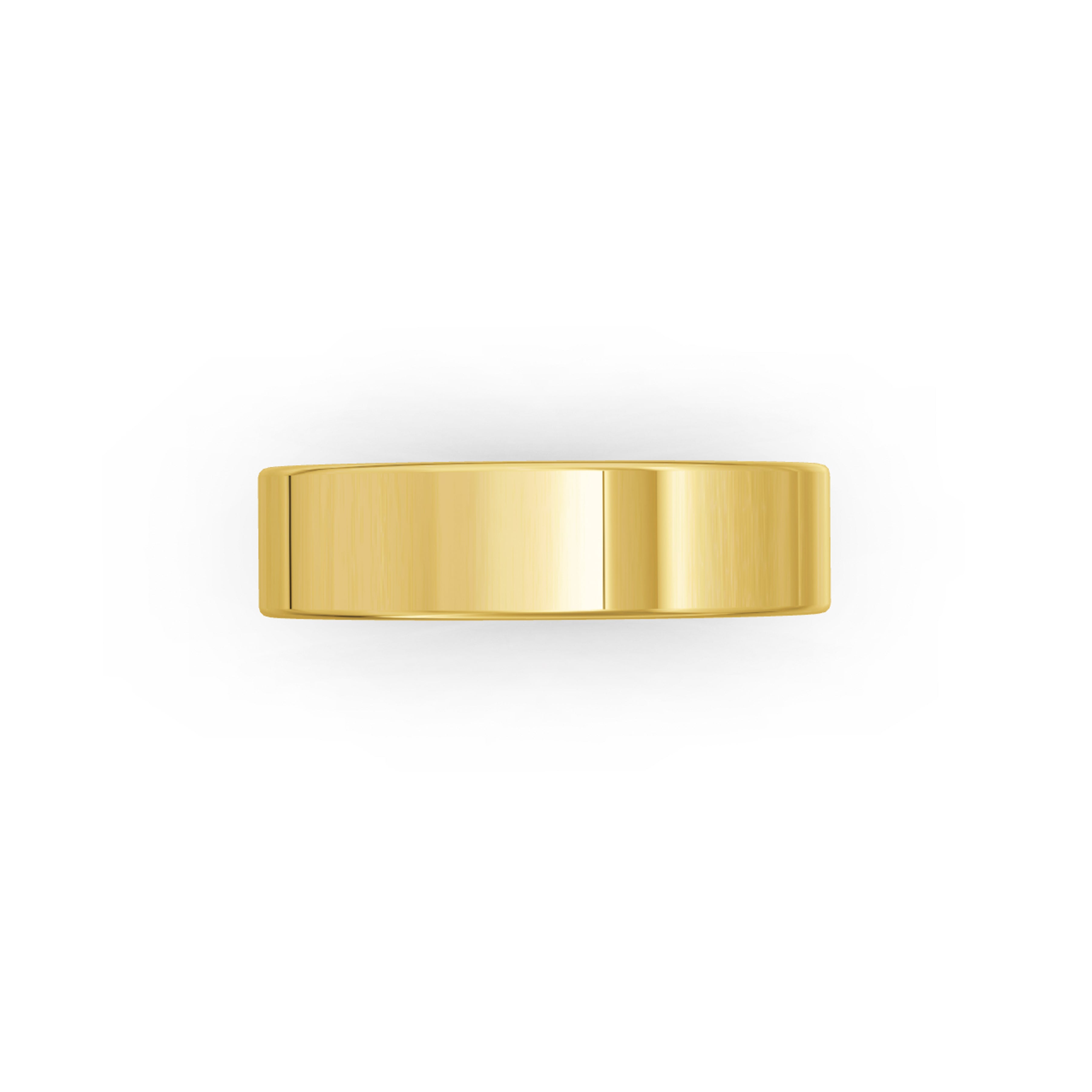 Classic Flat 6mm Wedding Band