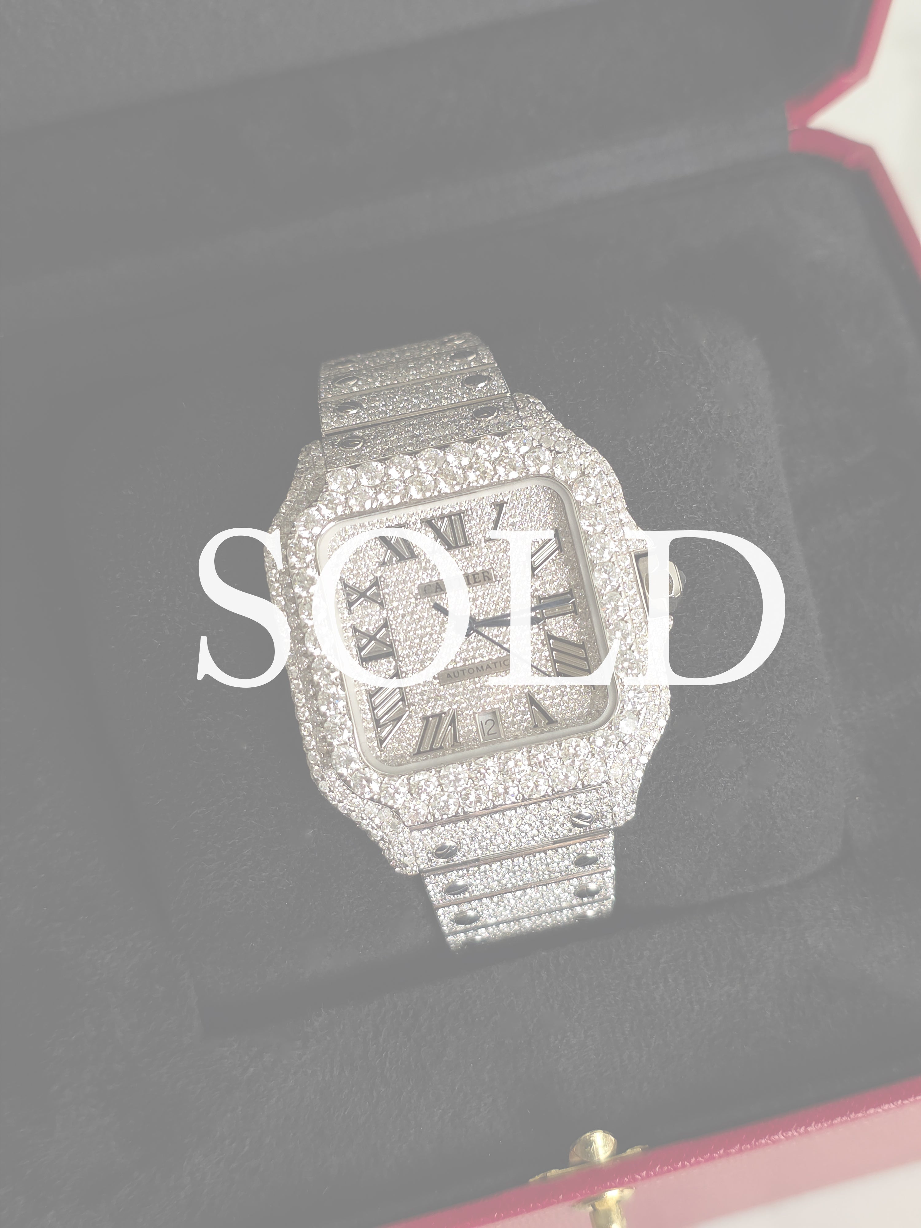 Cartier Santos - Iced