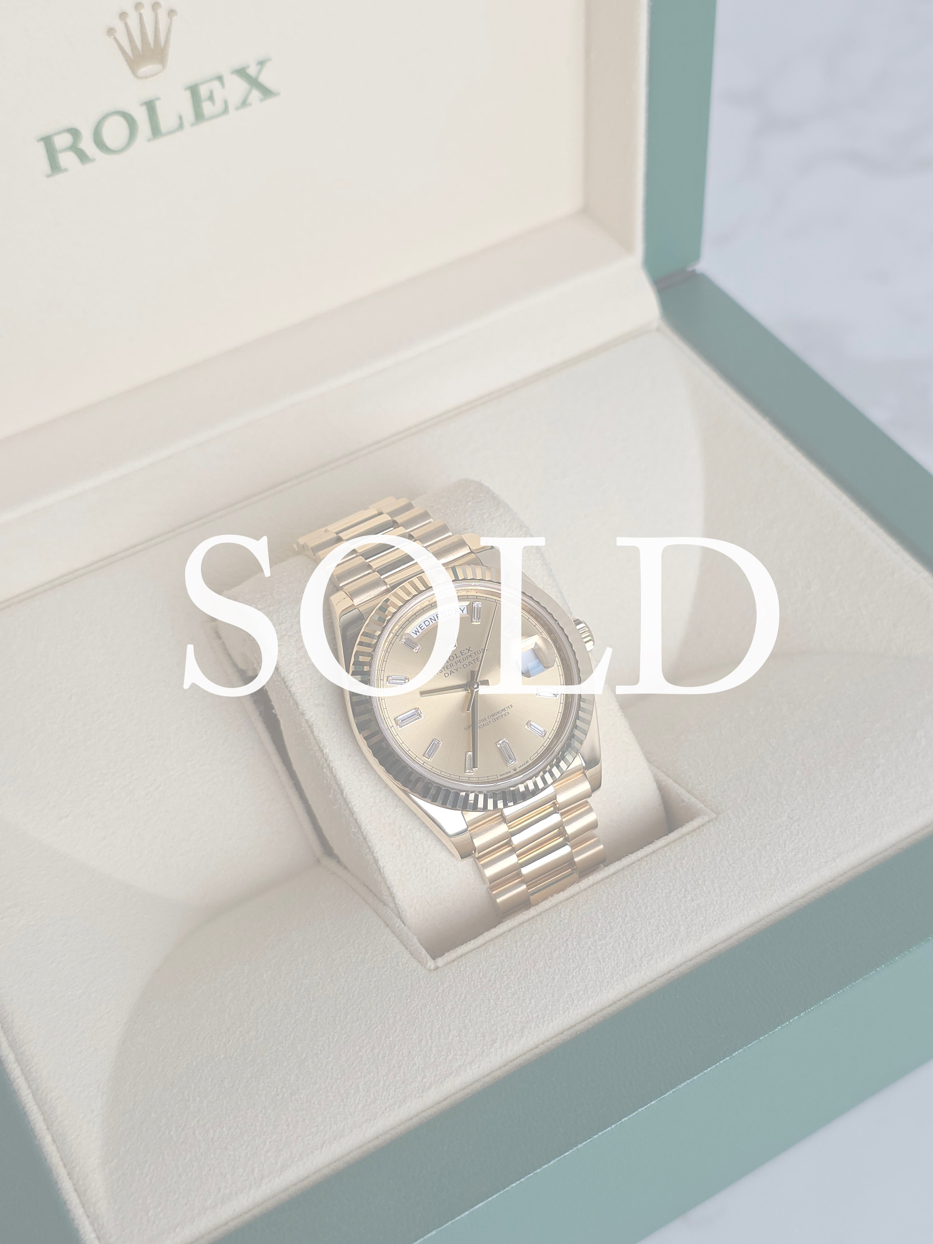 Rolex Day-Date Baguette Dial