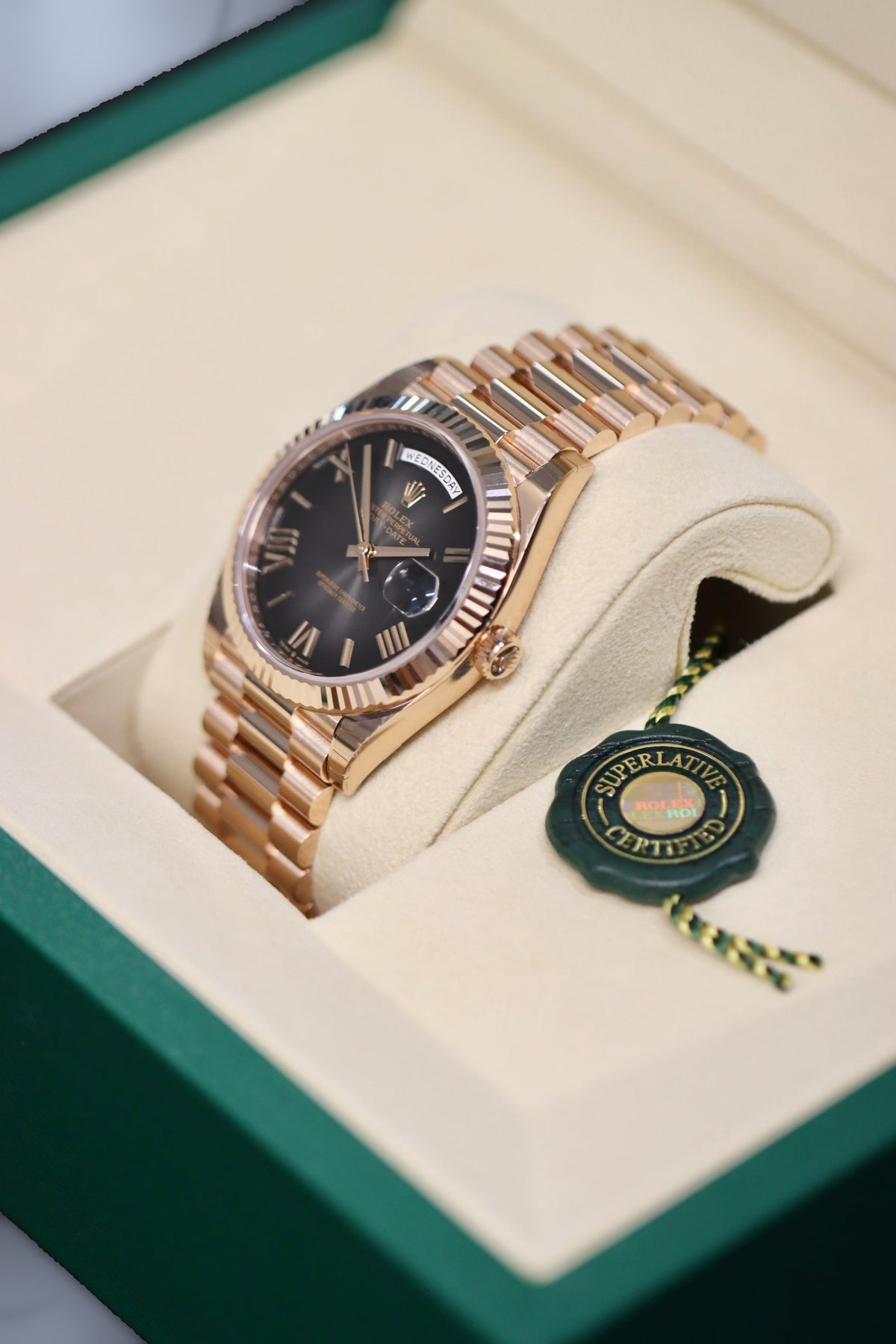 Rolex Day-Date 40 Slate Ombré