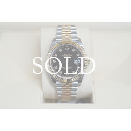 Rolex DateJust 41mm - Factory Diamond Dial