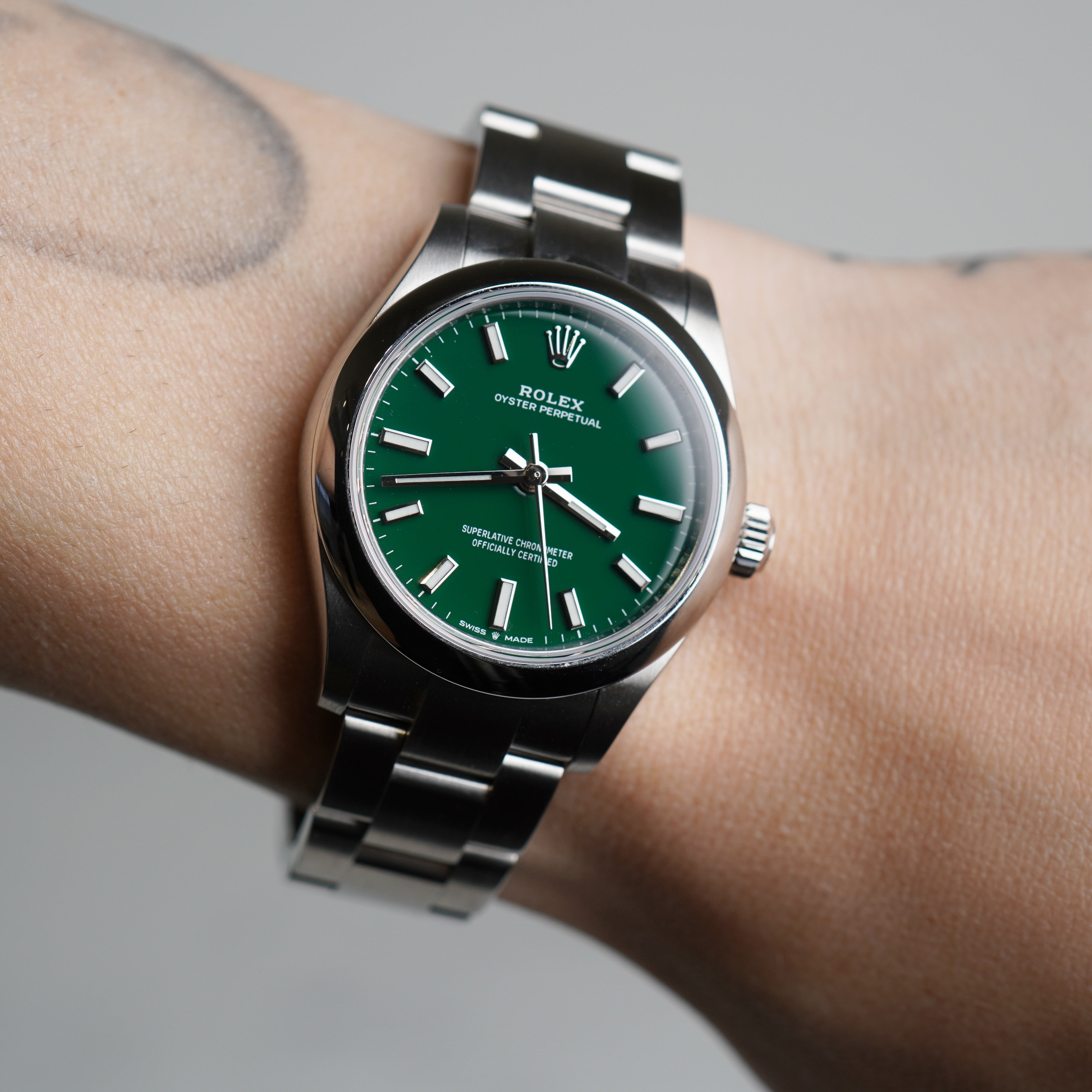 Rolex OysterPerpetual 31mm Green