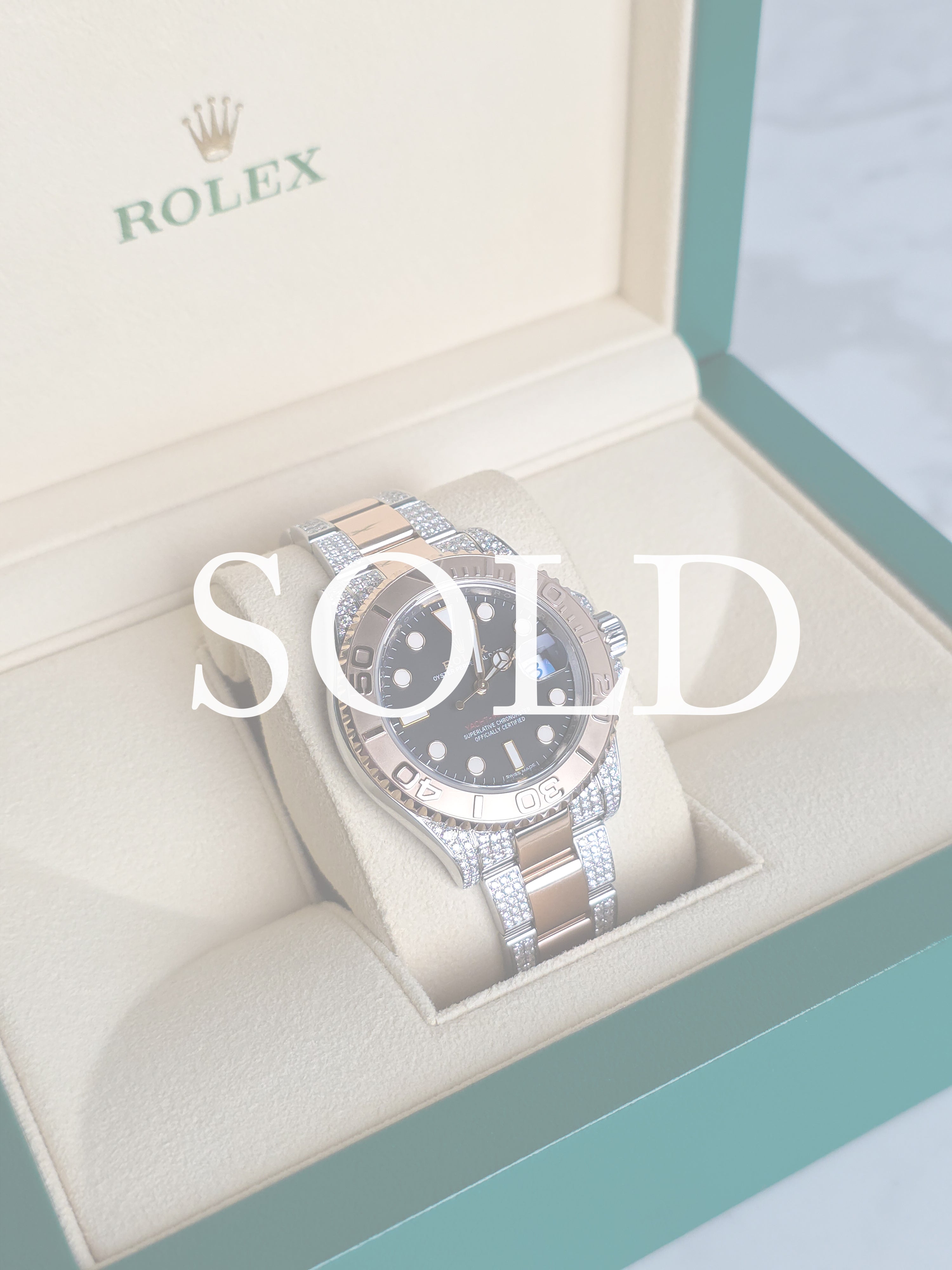 Rolex Yachtmaster Rose Gold Two Tone