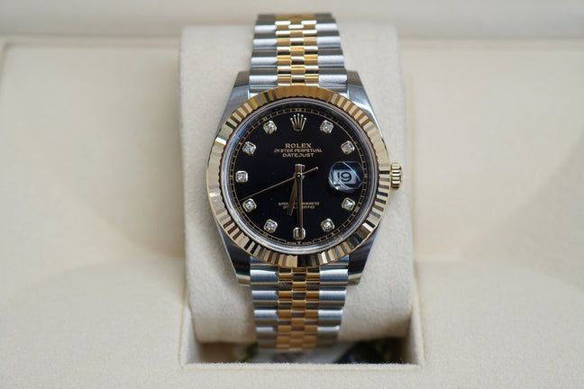 Rolex DateJust 41mm - Factory Diamond Dial