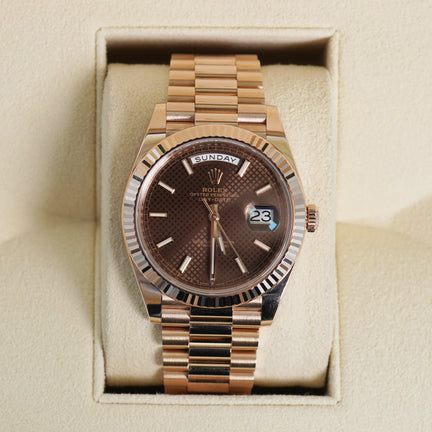 Rolex DayDate 40 Rose Gold